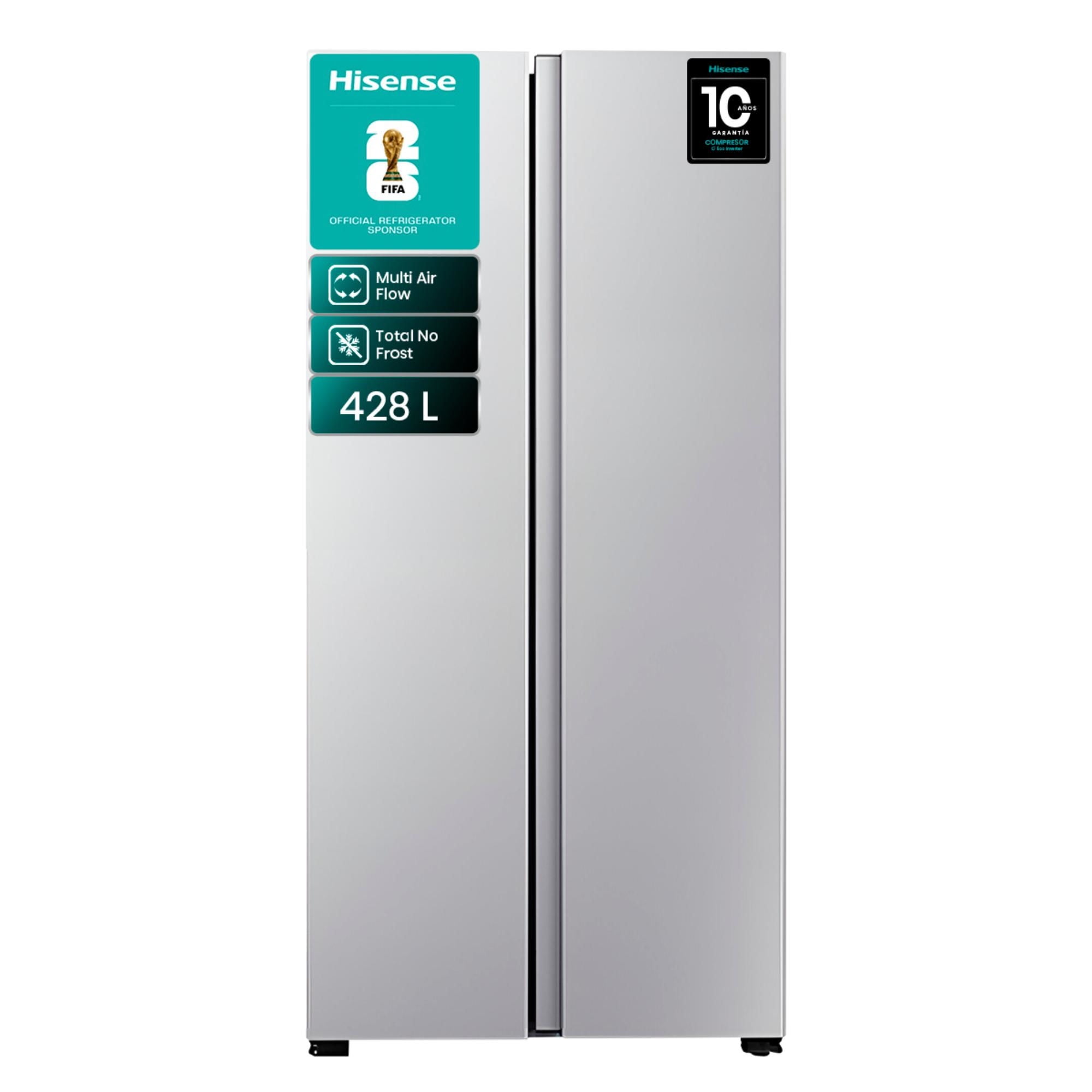 Hisense - Refrigerador Side By Side No Frost 428 Litros Rc-56Ws