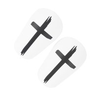 Ioensy - 2 Piezas De Espinilleras De Fútbol, Equipo Protector De Pantorrilla, Protección Para Espinillas Para Adultos Y Niños, Color Blanco, 8X5Cm