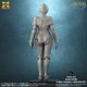 thumbnail image 3 of X-Plus - Kit de modelo Metropolis Maschinenmensch Silver Screen 1/8 (Red), 3 of 9