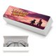 thumbnail image 5 of Mundo Extraño Estuche Rígido para Gafas de Cuero PU Protector con Forro de Felpa Premium Suave para Hombres y Mujeres, 5 of 6