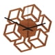 thumbnail image 2 of Reloj Para Colgar En La Pared, Reloj De Pared 3D De Madera Para Sala De Estar, Escuela, Hotel, Bar, Cuadrado, 2 of 3