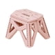 thumbnail image 5 of Taburete de Camping, taburete plegable compacto con asa, silla de pesca, reposapiés para silla de Camping, reposapiés para pesca, viajes, conciertos y Rosa, 5 of 5
