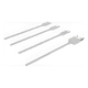 thumbnail image 3 of Cable cargador USB 3 en 1 tipo-c/micro Blanco #3, 3 of 3