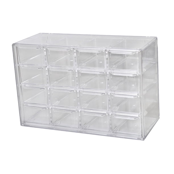 Mini organizador de cajones de escritorio para mujeres y niñas, organizador de cuentas, pequeño organizador con cajones para el hogar, la habitación y