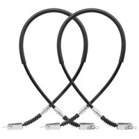 Ioensy - Juego De Cables De Freno De Club Car, Reemplazo Directo Negro 10111258 Para Ds 1981-1999