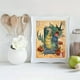 thumbnail image 3 of 1 Pc Vintage Anime Poster, Sea Wave Taiji Fish Dragon Canvas Painting, Japanese Style, Wall Art, For Kitchen Room Decor, 3 of 3