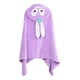 thumbnail image 1 of Toalla De Baño Algodón Secado Rapido Con Capucha Para Niños Violeta, 1 of 3