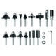 thumbnail image 2 of Juego de brocas para fresar madera BOSCH RBS015MBS, 15 piezas, con punta de carburo, 2 of 3