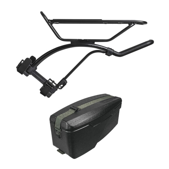 Portaequipajes Topeak TetraRack M2L con paquete TrunkBox