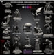 thumbnail image 2 of Figuras Wildspire Monsters Pack Booster de DND Miniatures, 16 figuras, 2 of 2