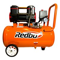 Redbo - Compresor De Aire Silencioso Libre De Aceite Ac 1100*2 25L