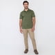 thumbnail image 4 of Polera Hombre Polo Jersey Miniprint Musgo Corona, 4 of 5