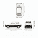 thumbnail image 4 of Auto Fiat Panda Escala 1:60 - Welly, 4 of 5
