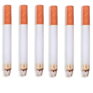 Accesorio Para Disfraz De Fake Puff Cigarettes Amscan, 6 Unidades