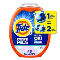 Detergente Para Ropa Tide Ultra Oxi Power Pods, 45 Paquetes