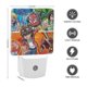 thumbnail image 2 of Bakugan Luz nocturna LED con sensor de anochecer a amanecer para dormitorio, baño, pasillo, escaleras - Lámpara LED nocturna de enchufe, 0.5W - 1 pieza, 2 of 6
