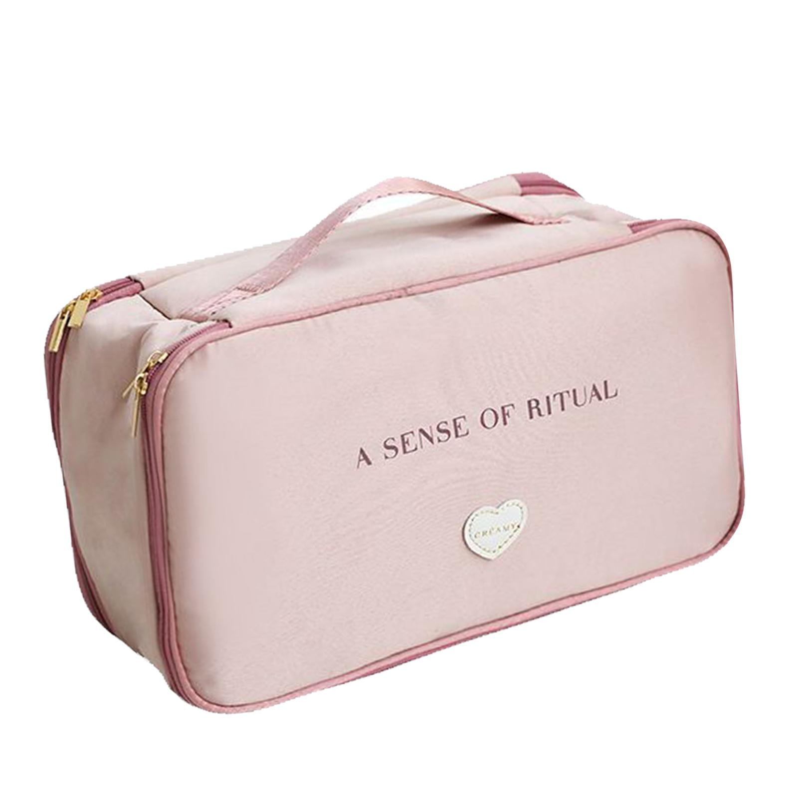 Magideal - Calcetines Ropa Interior Sujetador Organizador Caso Viaje Embalaje Bolsa De Almacenamiento Multifuncional Neceser Bolsa De Cosméticos Para Calcetines, , Rosado