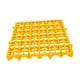 thumbnail image 1 of Rejilla De Suelo Modular Entrelazada De 40 X 40 X 4 Cm Con Agujeros Cuadrados, Color Amarillo, 1 of 5