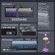 thumbnail image 2 of Teclado EPOMAKER Split65 Inalámbrico RGB Programable, 2 of 6