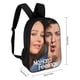 thumbnail image 2 of Sin Malos Rollos-theme Backpack, Campus style schoolbag Bookbag with Adjustable Shoulder Straps And Large Zip Compartment, Unisex Travel Bags., 2 of 6