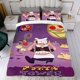 thumbnail image 4 of Torre de Pizza Conjunto de sábanas temático, trío de piezas, cómodo y amigable con la piel, diseño único, regalo de decoración para el hogar para familiares, amigos y fans,140cm *210cm, 4 of 6