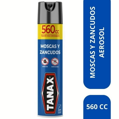 Insecticida Aerosol Mata Moscas Y Zancudos Lata 560 Ml Tanax