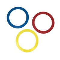 Magideal - 3 Uds Anillos De Malabarismo, Anillos, Anillos Profesionales, Anillos De Espectáculo Acrobático, Anillos De Lanzamiento Y Captura, Círculos De Vodevil