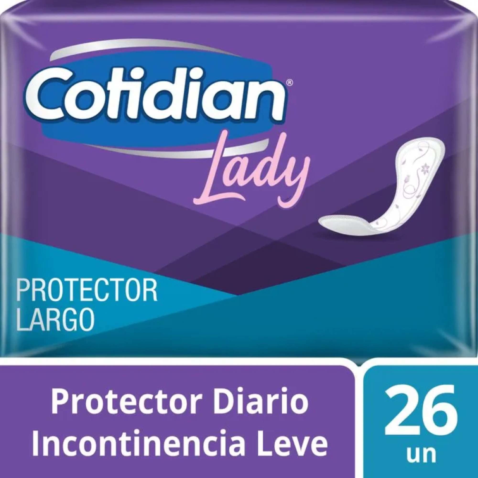 Protector Diario Largo Lady 26 Un Cotidian