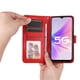 thumbnail image 5 of Funda tipo cartera FOXDOCK para OnePlus Nord N20 SE 4G , diseño girasol en relieve, cuero PU, cierre magnético, soporte y tarjetero, 5 of 5