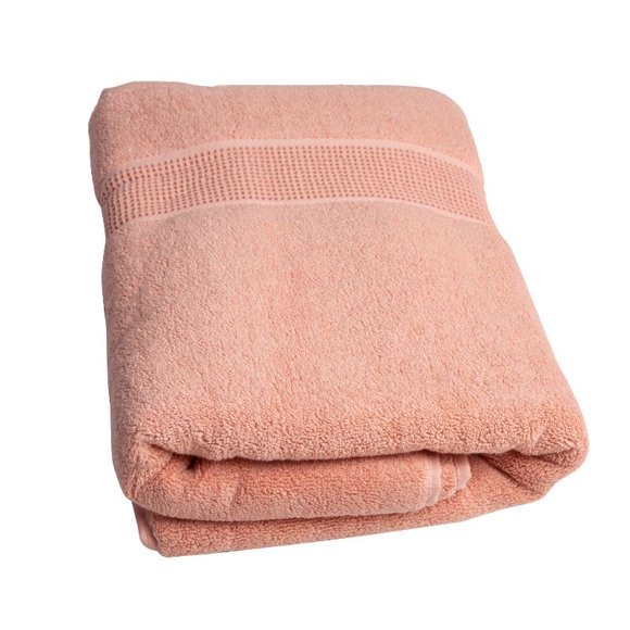 Toalla de Baño Verona 50 x 80 Cm Rosa 100% Algodón