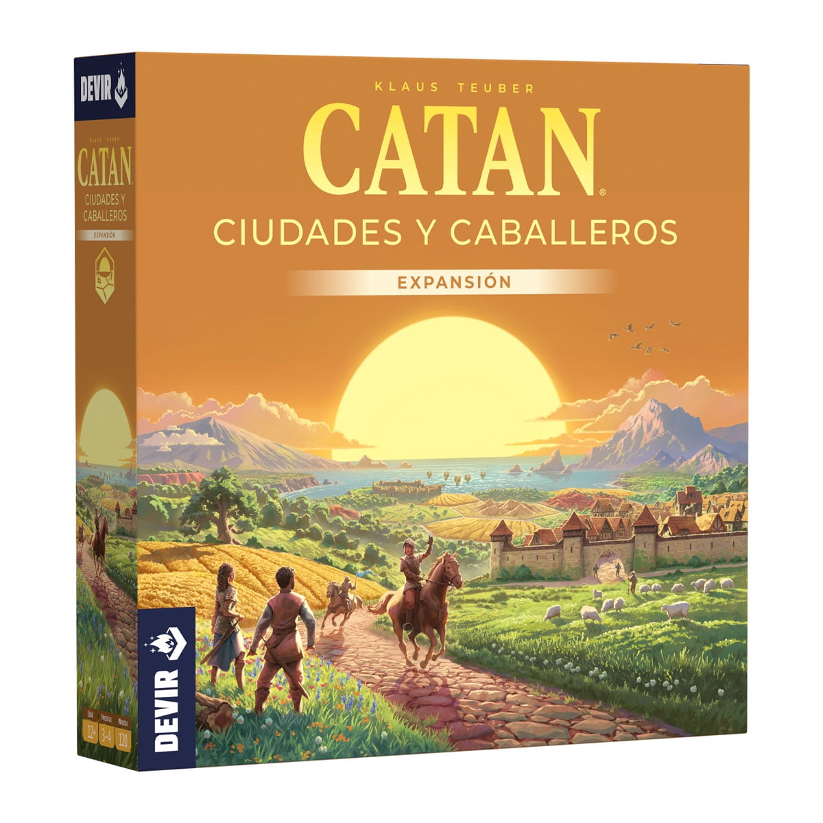 Devir - Expansion Catan: Ciudades Y Caballeros