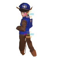 Tododisfraceschile - Disfraz Chase Paw Patrol Con Mochila Talla 4