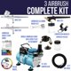 thumbnail image 2 of Kit de sistema de aerografía Master Airbrush Cool Runner II con 3 aerógrafos, 2 of 5