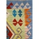 thumbnail image 2 of Alfombra 124x79 Cm Artesanal Kilim Vegi, 2 of 3