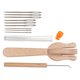 thumbnail image 2 of Kit Que Se Avecina Mango Hogar De Madera Antiguo Plegable Rebordear Tejer, 2 of 5