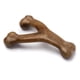 thumbnail image 3 of Juguetes masticables para perros Benebone Fishbone/Wishbone, paquete de 2 unidades, tamaño mediano, 3 of 7