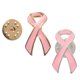 thumbnail image 2 of 2 Piezas De Broche De Joyería Para Mujer Con Lazo De Concientización Sobre El Cáncer De Mama Rosa, 2 of 5