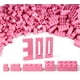 thumbnail image 1 of Paquete Surtido A Granel De 300 Piezas Ladrillos Rosas De 5 Tamaños Compatibles Con Piezas De Lego, 1 of 7