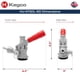 thumbnail image 4 of Acoplador de barril Kegco D System con palanca roja, 4 of 8