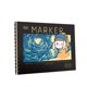 thumbnail image 2 of Side Spiral Bound 50 Hojas SketchPad Artistic Para Charcoal Toddlers Ni?os 16k 10.4 × 7.5inch, 2 of 5