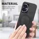 thumbnail image 2 of Magnetic Slim Case for Honor 100 with Camera Guard & Anti-Scratch Back Black, 2 of 5