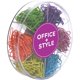 thumbnail image 2 of Clips de papel Office Style 28 mm 480 piezas surtidas, 2 of 6