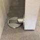 thumbnail image 3 of Tope de puerta magnético invisible, níquel satinado cepillado, sin taladro, con adhesivo 3M, de acero inoxidable., 3 of 7
