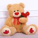 thumbnail image 3 of Oso de peluche Morismos Love Heart 90 cm, 3 of 5