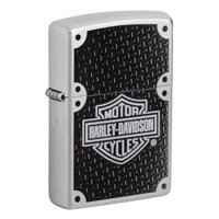 Encendedor Zippo Harley-Davidson Carbon Fiber Plata Zp24025