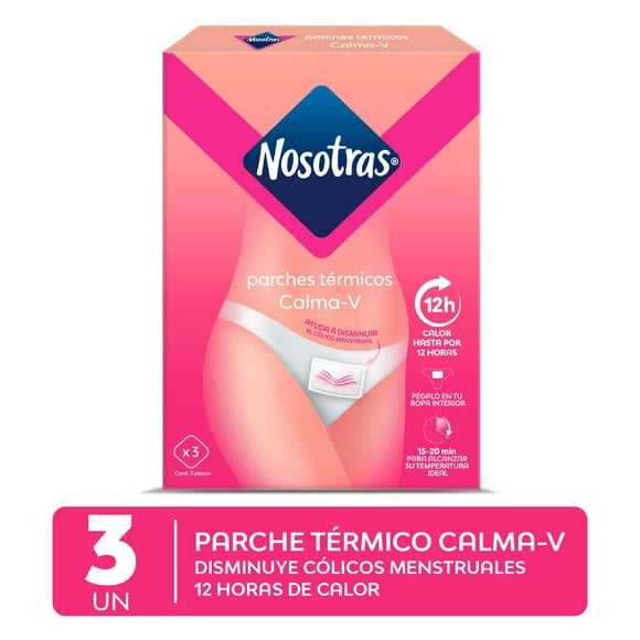 Parches Térmicos Calma-V, 3 Un