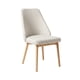 thumbnail image 1 of Silla Comedor Lena Madera Asiento Acolchado Poliéster Beige, 1 of 9