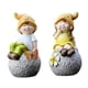 thumbnail image 5 of 2 Estatuas De Jardín Para Niños Y Niñas, Adornos De Césped Modernos Para El Porche De La Oficina, 5 of 5