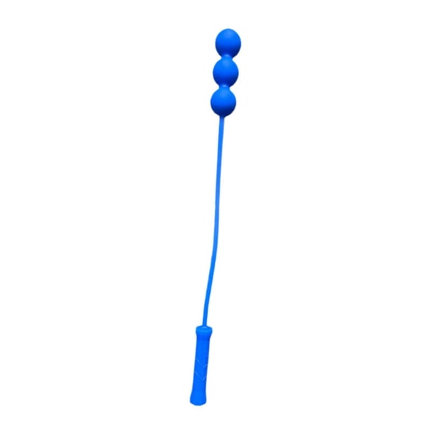 Herramienta de entrenamiento de swing para principiantes, accesorio de silicona para entrenamiento de golpeo, herramienta de práctica portátil y fácil 3 bolas