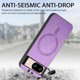thumbnail image 2 of Magnetic Slim Case for Google Pixel 8 with Camera Guard & Anti-Scratch Back Purple, 2 of 5